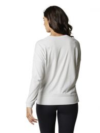 Fox Racing Women's Detonate Knit Long Sleeve Top (Large) (Light Grey)