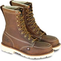 Thorogood Men's American Heritage 8" Moc Toe, MAXWear 90 Safety Toe Boot