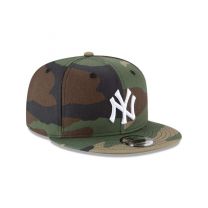 New Era 9Fifty MLB New York Yankees Green Camo Basic Snapback Hat 11941920 One Size