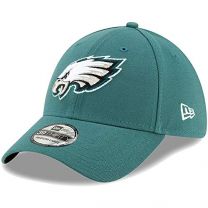 New Era Men's Midnight Green Philadelphia Eagles Team Classic 39THIRTY Flex Hat