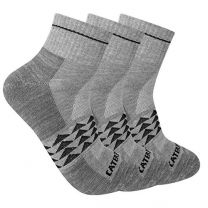 Caterpillar Men's Half Cushioned Quarter Socks