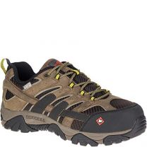 MERRELL WORK Men's Moab 2 Ventilator Waterproof Composite Toe Boulder - J15773