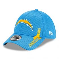 New Era Men's Blue Los Angeles Chargers 2021 NFL Sideline Home 39THIRTY Flex Hat