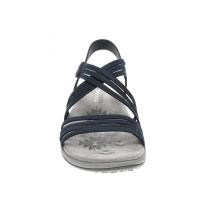 Skechers USA Reggae Slim-Sunnyside 2.0 Women's Sandal, 6 C/D US, Navy