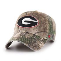 '47 NCAA Georgia Bulldogs Mens Clean Up Adjustable Hatrealtree Clean Up Adjustable Hat, Realtree, One Size