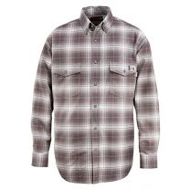 Wolverine Men's Flame Resistant Plaid Twill Shirt