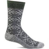 Sockwell Men's Cabin Therapy Crew Essential Comfort Socks Grey - LD63M-800