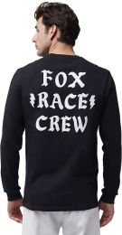 Fox 32932-001XL RACE CREW LS PREM TEE Black XL