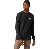 Fox Racing Net New Premium Long Sleeve Shirt (X-LARGE) (BLACK)