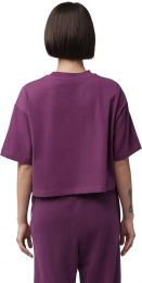 Fox 31984-552XS W WORDMARK OS CROP TEE Sangria XS