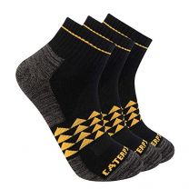 Caterpillar Men's Half Cushioned Quarter Socks