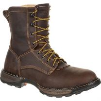 DURANGO WORK Men's 8" Maverick XP™ Steel Toe Waterproof Lacer Work Boot Oiled Brown - DDB0173