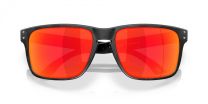 Oakley OO9487 Holbrook XXL Polarized Rectangular Sunglasses, Matte Black Camo/Prizm Ruby, 61 mm