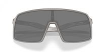 Oakley Men's OO9406 Sutro Rectangular Sunglasses, Titanium/Prizm Black, 37 mm