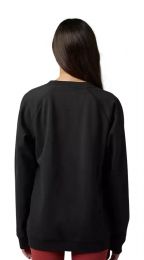 Fox Racing Level Up Womens Pullover Sweatshirt Black XL