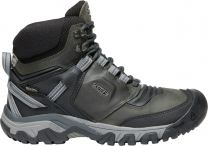 KEEN Men's Ridge Flex Mid Waterproof Boot Magnet/Black - 1024911