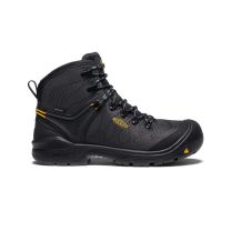 KEEN Utility Men's 6" Dearborn Waterproof Work Boot Black/Steel Grey - 1025692