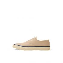 Sperry Womens Crest Vibe Linen Sneaker, Navy,