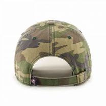 '47 Columbus Blue Jackets Mens Womens Clean Up Adjustable Strapback Camouflage Hat with Team Color Logo