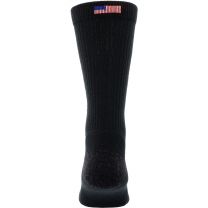 ROCKY Commercial Military Socks, Black, Size Small(BLK)