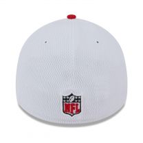 New Era Men's White/Red Kansas City Chiefs 2023 Sideline 39THIRTY Flex Hat