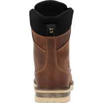 ROCKY Grindstone XTR 8” Lace-Up Work Boot, Crazy Horse, Size 7(W)