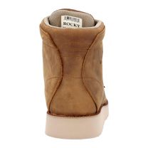 ROCKY MonoCrepe Wedge Composite Toe BOA Work Boot, Black Woven, Size 7.5(W)