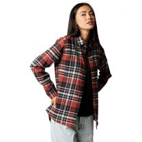 Fox Racing Foxlover Stretch Flannel - Women's Copper,