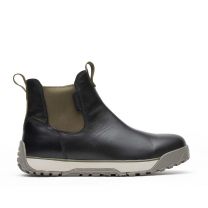Xtratuf Men's Leather 6 in Ankle Deck Boot, Black, Size 12(M)