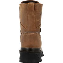 ROCKY Rams Horn Composite Toe Logger Boot, Brown, Size 10.5(M)