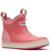 Xtratuf Little Kids Ankle Deck Boot, Coral, Size 11(M)