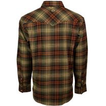 HOOEY Men's Flannel Long Sleeve Shirt,