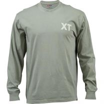 Xtratuf Men's Long Sleeve Tee, Iceberg Green, Size Medium(ICG)