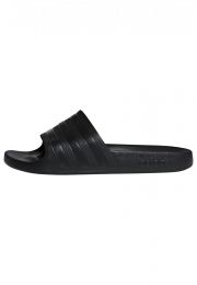 Adidas Unisex Adult Adilette Aqua Slides Black/Black/Black - F35550
