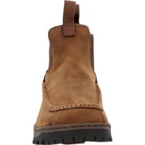 ROCKY Outback LTE Moc Toe Chelsea Outdoor Boot, Brown, Size 13(W)