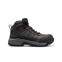 KEEN Utility Men's Skokie Carbon Toe Waterproof Work Boot Magnet/Black - 1031217