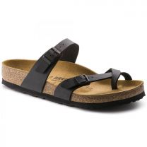 BIRKENSTOCK Women's Mayari Black Birko-Flor (narrow width) - 0071793
