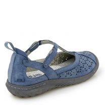 JBU Women's Daffodil Comfort Casual Mary Jane T-Strap Flats