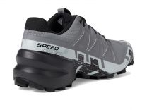Salomon Men's Speedcross 6 Sneaker, Quiet Shade/Black/Pearl Blue, 14