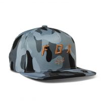 Fox Racing Men's Standard VZNS TECH Snapback HAT, Black CAMO, OS