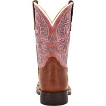 Durango® Shyloh Big Kids' Western Boot, Rusty Brown And Dusty Rose, Size 4.5(M)