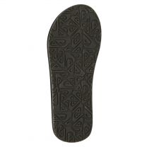 Quiksilver Men's Carver Suede Core 3 Point Flip Flop Athletic Sandal GREY 1 241 13