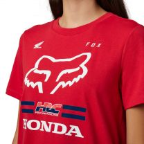 Fox Racing Women's Standard Fox X Honda Short Sleeve Tee