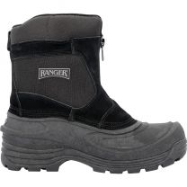 Ranger Men's Flintlock III Front-Zip Waterproof Insulated Winter Boots Black - RP118-BLK