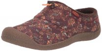 KEEN Women's Howser 3 Slide Comfy Durable Slippers, Emb Flower/Birch, 8.5