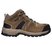 SKECHERS WORK Men's Monter Composite Toe Waterproof Work Shoe Khaki - 77538-KHK