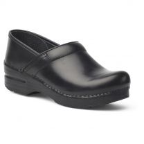 Dansko Unisex Professional Wide Clog Black Cabrio Leather - 899020202