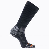Merrell Unisex Premium Work Crew Socks Black (1 pair) - MEA33663C1B4001-BLACK