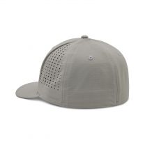 Fox Racing Men's Non Stop Tech Flexfit Hat, Light Grey, Large/X-Large