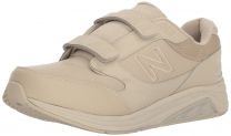 New Balance Men's Hook & Loop Leather 928v3 Walking Shoe Tan - MW928HN3